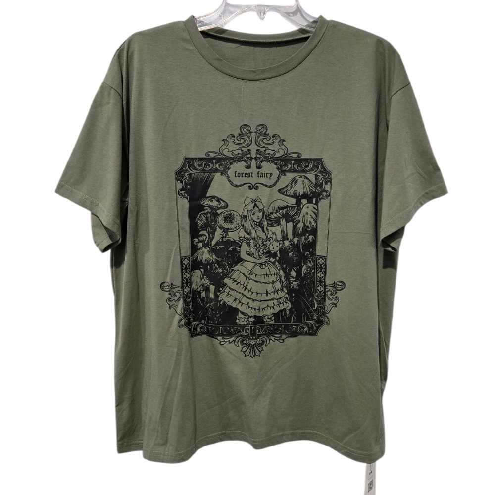 Alice In Wonderland Oversized Tee